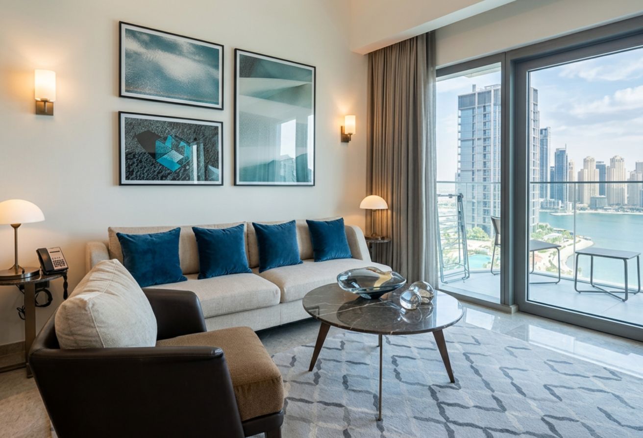 LUXURY 1BR| HIGH FLOOR| FULL SEA VIEW