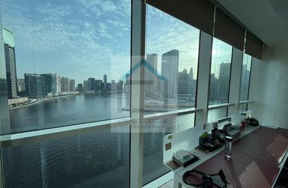 Office Space - Studio - 1 Bathroom for rent in Lake Central - Business Bay - Dubai