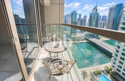 Apartment - 1 - 2 for rent in No.9 - Dubai Marina - Dubai
