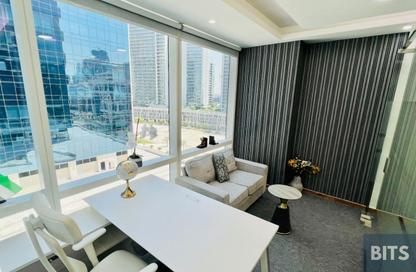 Office Space - Studio - 1 for rent in Tamani Art Tower - Business Bay - Dubai