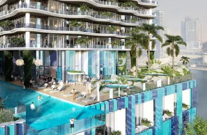 Apartment - Studio - 1 Bathroom for sale in Chic Tower - Business Bay - Dubai