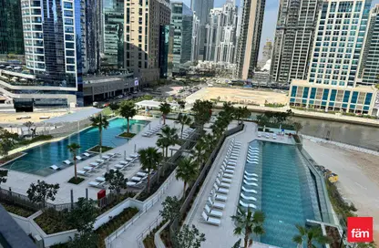 شقة - غرفة نوم - 1 حمام للايجار في بنينسولا ثري - بنينسولا - الخليج التجاري - دبي