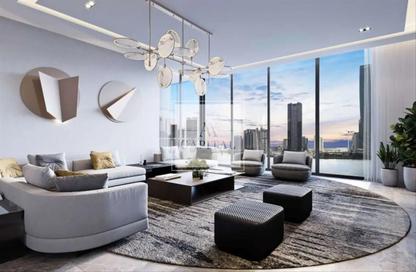 Apartment - Studio - 1 Bathroom for sale in Peninsula Four - Peninsula - Business Bay - Dubai