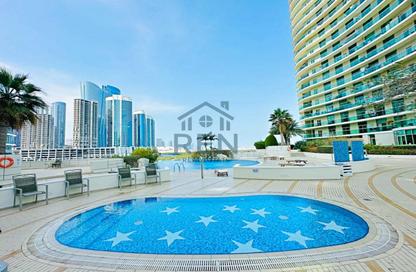 Apartment - 1 Bedroom - 2 Bathrooms for rent in Beach Towers - Shams Abu Dhabi - Al Reem Island - Abu Dhabi