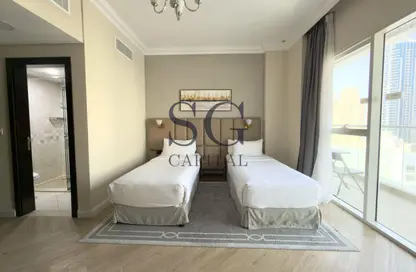 النزل و الشقق الفندقية - 2 غرف نوم - 2 حمامات للايجار في دبي مارينا - دبي