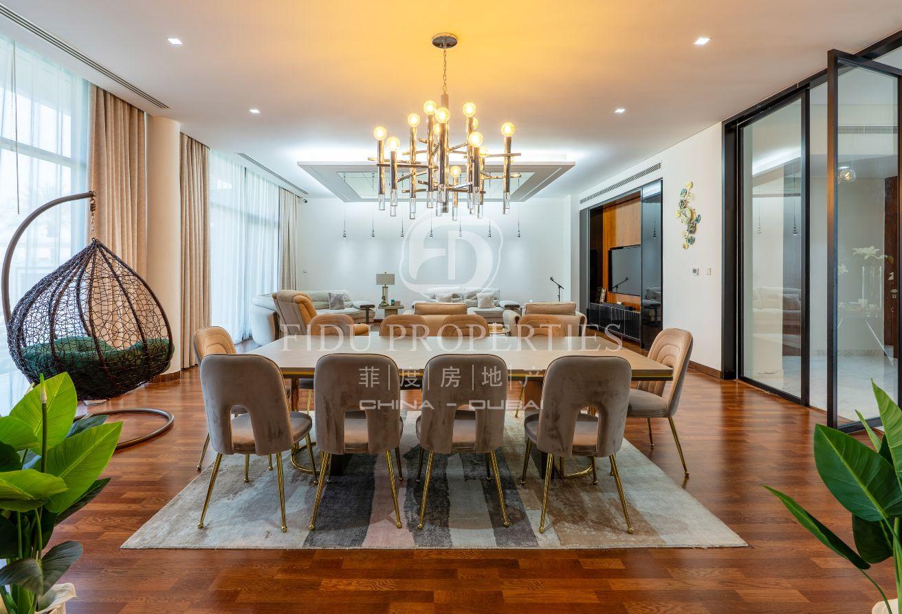 Premium Property | Golf View Villa | Furnished photo 7