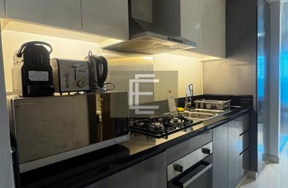 Apartment - Studio - 1 Bathroom for rent in Damac Maison Prive B - Damac Maison Prive - Business Bay - Dubai