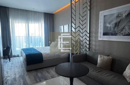 Apartment - Studio - 1 Bathroom for rent in Damac Maison Prive B - Damac Maison Prive - Business Bay - Dubai