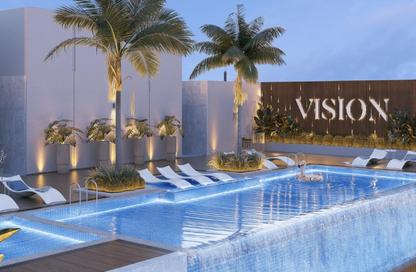 Apartment - Studio - 1 Bathroom for sale in Coral by Vision - Jumeirah Garden City - Al Satwa - Dubai