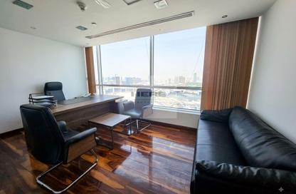 Office Space - Studio - 2 Bathrooms for rent in Concord Tower - Dubai Media City - Dubai