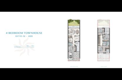 Townhouse - 4 Bedrooms - 3 Bathrooms for sale in Bora Bora 1 - Bora Bora - DAMAC Islands - Dubai