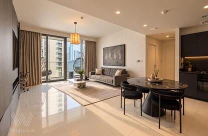 Apartment - 1 - 1 for rent in Beach Isle Tower 1 - Beach Isle - Emaar Beachfront - Dubai Harbour - Dubai