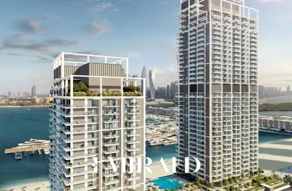 شقة - 2 غرف نوم - 2 حمامات للبيع في برج بيتش مانشن 1 - قصر الشاطئ - إعمار بيتشفرونت - دبي هاربور - دبي