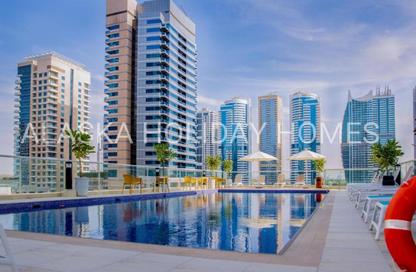 Hotel  and  Hotel Apartment - Studio - 1 Bathroom for rent in Safeer Tower - Dubai Marina - Dubai