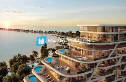 Apartment - 3 Bedrooms - 4 Bathrooms for sale in Jacob  and  Co. Beachfront Living - AlJurf - Ghantoot - Abu Dhabi