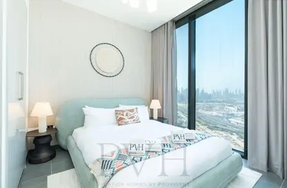 شقة - غرفة نوم - 2 حمامات للايجار في برج The Crest B - ذا كريست - صبحا هارتلاند - مدينة الشيخ محمد بن راشد - دبي