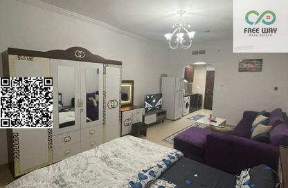 Apartment - Studio - 1 Bathroom for rent in Jasmine Towers - Garden City - Ajman
