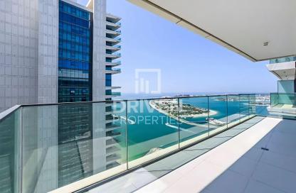 شقة - 2 غرف نوم - 2 حمامات للايجار في برج Beach Vista 2 - بيتش فيستا - إعمار بيتشفرونت - دبي هاربور - دبي