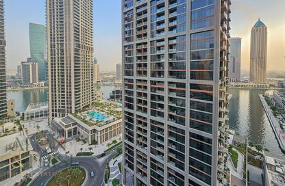 Apartment - Studio - 1 Bathroom for sale in Peninsula Two - Peninsula - Business Bay - Dubai