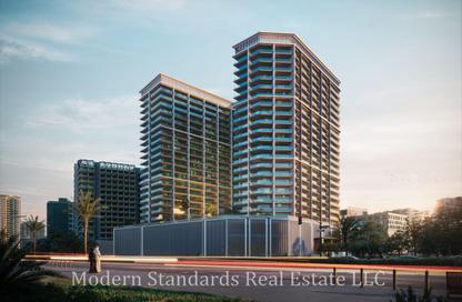 Apartment - 3 - 4 for sale in Binghatti Ghost - Dubai Healthcare City 2 - Al Jaddaf - Dubai Apartment - 3 - 4 for sale in Binghatti Ghost - Dubai Healthcare City 2 - Al Jaddaf - Dubai