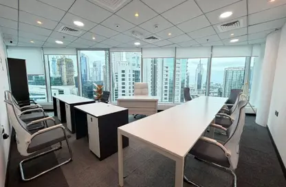 Business Centre - Studio - 1 Bathroom for rent in The Prime Tower - Business Bay - Dubai