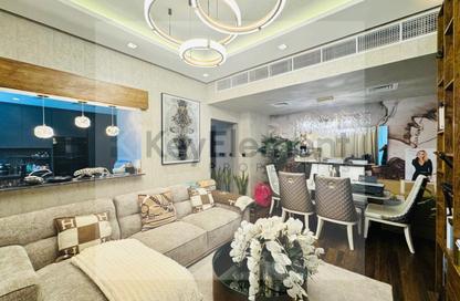 Apartment - 1 Bedroom - 2 Bathrooms for sale in Hub Canal 1 - Hub Golf View Apartments - Dubai Sports City - Dubai