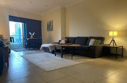 Apartment - 1 Bedroom - 2 Bathrooms for rent in Marina Heights - Dubai Marina - Dubai