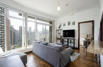 Apartment - 1 Bedroom - 2 Bathrooms for rent in Burj Views A - Burj Views - Downtown Dubai - Dubai