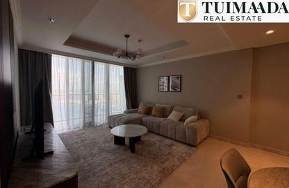 شقة - غرفة نوم - 1 حمام للايجار في برج Palace Beach ريزيدنس 2 - بالاس بيتش ريزيدنس - إعمار بيتشفرونت - دبي هاربور - دبي