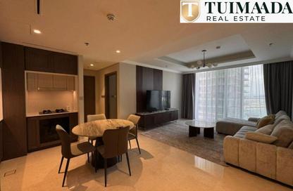 شقة - غرفة نوم - 1 حمام للايجار في برج Palace Beach ريزيدنس 2 - بالاس بيتش ريزيدنس - إعمار بيتشفرونت - دبي هاربور - دبي