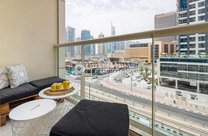 Apartment - Studio - 1 Bathroom for rent in Marina View Tower A - Marina View - Dubai Marina - Dubai