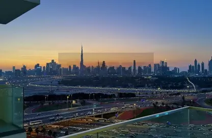 Apartment - Studio - 1 Bathroom for rent in Creek Views by Azizi - Farhad Azizi Residence - Dubai Healthcare City 2 - Al Jaddaf - Dubai