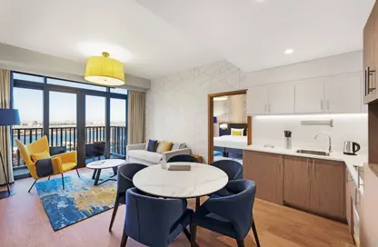 شقة - 2 غرف نوم - 2 حمامات للايجار في اداجيو شقق فندقية دبي - ديرة - دبي