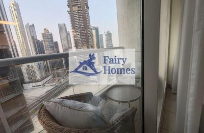 Apartment - Studio - 1 Bathroom for rent in Burj Al Nujoom - Downtown Dubai - Dubai