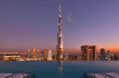 شقة - 3 غرف نوم - 4 حمامات للبيع في 1 فندق العنوان-سكاي فيو - أبراج العنوان سكاي فيو - وسط مدينة دبي - دبي
