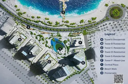 Apartment - 3 Bedrooms - 4 Bathrooms for sale in Al Mamzar Tower - Al Mamzar - Sharjah - Sharjah