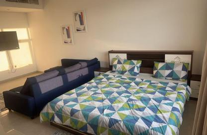 Apartment - Studio - 1 Bathroom for rent in Horizon Towers - Ajman Downtown - Ajman