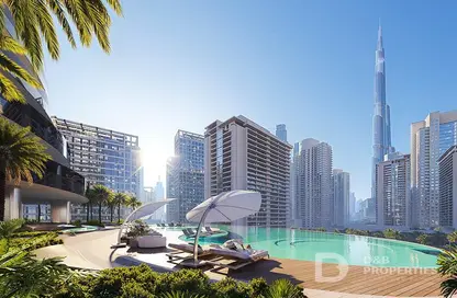Apartment - 3 Bedrooms - 1 Bathroom for sale in Binghatti Skyblade - Downtown Dubai - Dubai