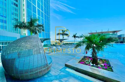Apartment - 2 Bedrooms - 3 Bathrooms for rent in Nation Towers - Corniche Road - Abu Dhabi