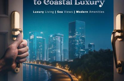 Apartment - 2 Bedrooms - 3 Bathrooms for sale in Corniche Tower - Ajman Corniche Road - Ajman