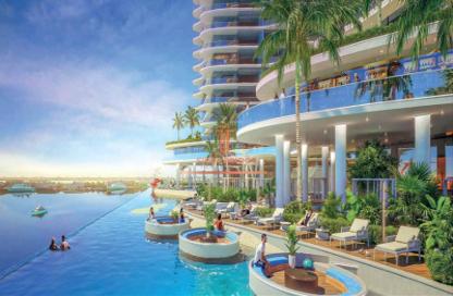 Shop - Studio for sale in Oceanz 1 - Oceanz by Danube - Maritime City - Dubai