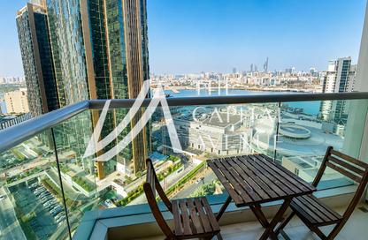 Apartment - 1 Bedroom - 1 Bathroom for rent in Marina Blue Tower - Marina Square - Al Reem Island - Abu Dhabi