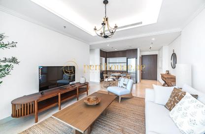 Apartment - 1 Bedroom - 2 Bathrooms for rent in Palace Beach Residence Tower 2 - Palace Beach Residence - Emaar Beachfront - Dubai Harbour - Dubai