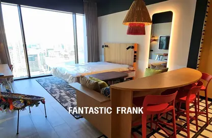 Apartment - Studio - 1 Bathroom for rent in Mama Shelter Residences - Business Bay - Dubai