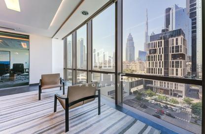 Office Space - Studio - 4 Bathrooms for rent in South Tower - Emirates Financial Towers - DIFC - Dubai