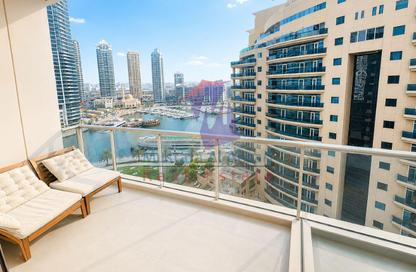 Apartment - Studio - 1 Bathroom for rent in Sparkle Tower 2 - Sparkle Towers - Dubai Marina - Dubai