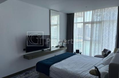 Apartment - Studio - 1 Bathroom for rent in Damac Maison Prive A - Damac Maison Prive - Business Bay - Dubai