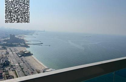 Apartment - 1 Bedroom - 2 Bathrooms for sale in Corniche Tower - Ajman Corniche Road - Ajman