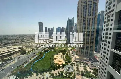 Apartment - 1 Bedroom - 2 Bathrooms for rent in MAG 214 - JLT Cluster R - Jumeirah Lake Towers - Dubai