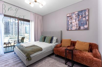 Apartment - Studio - 1 for rent in Peninsula Two - Peninsula - Business Bay - Dubai